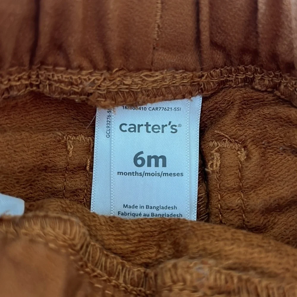 Carters joggers 6 months